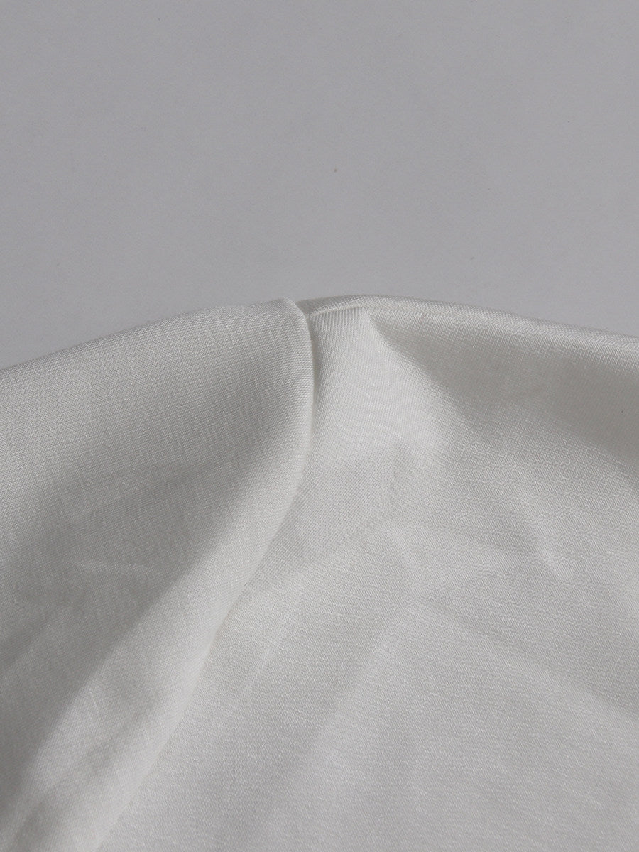 White pearl abaya