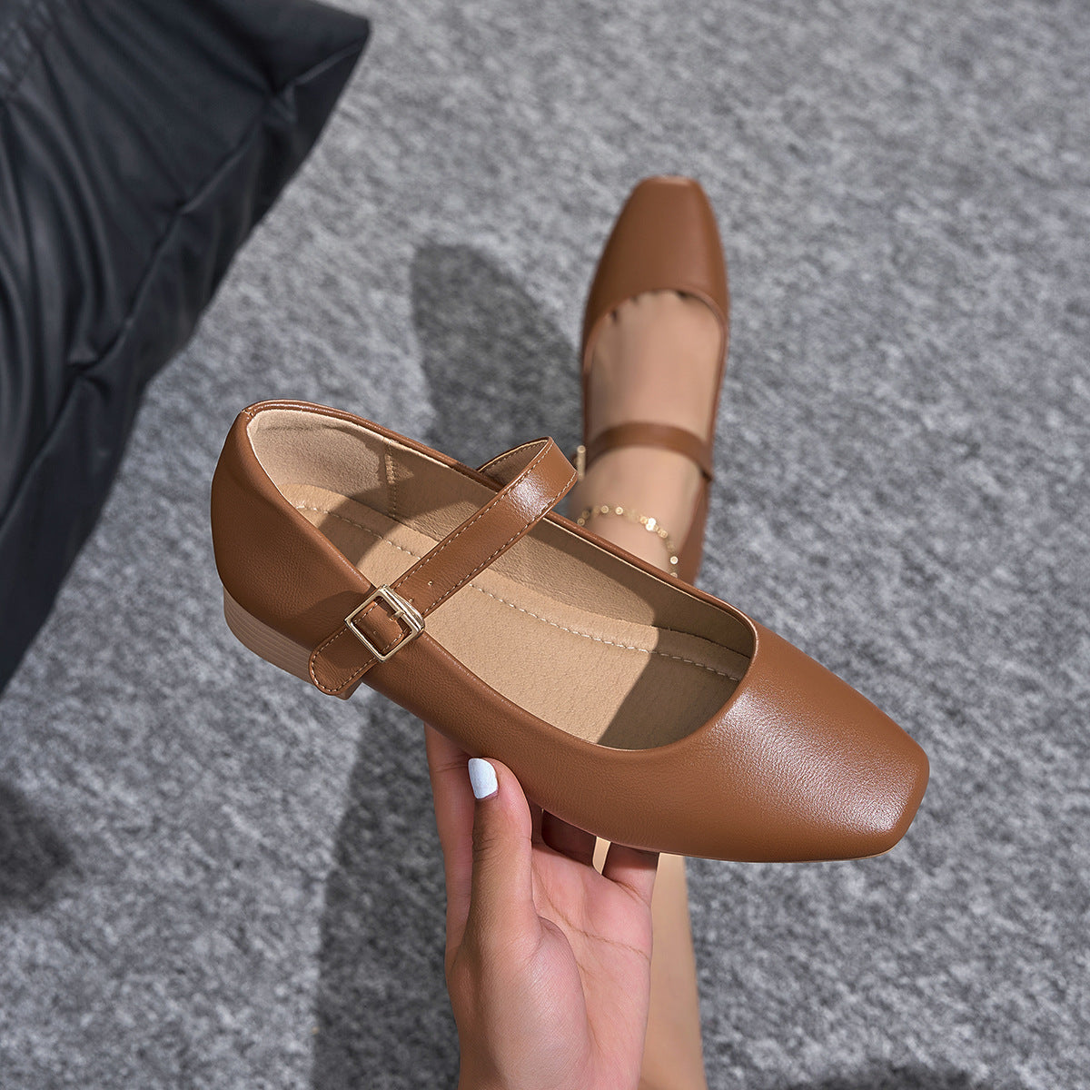 Mary Jane Heeled Shoes