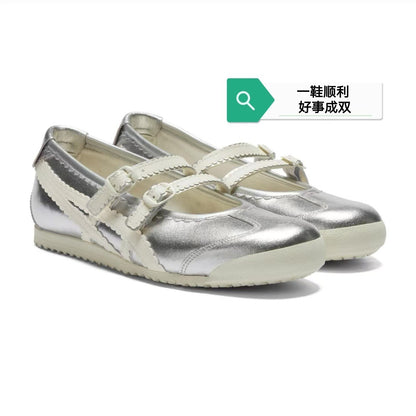 Foreign trade original single Onizuka Tiger MEXICO66 Mary Jane TGRS ballet style couple casual retro pedal
