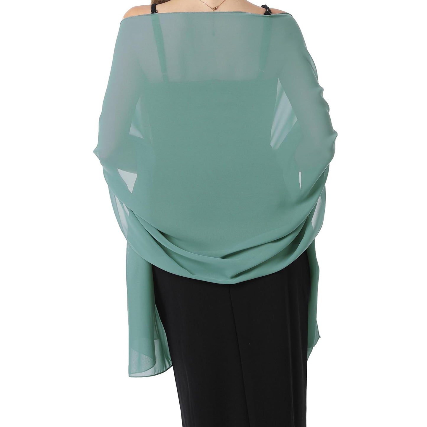 Cross-border soft chiffon scarves and evening dresses wedding shawls bridal scarves women's silk scarves travel sunscreen scarves