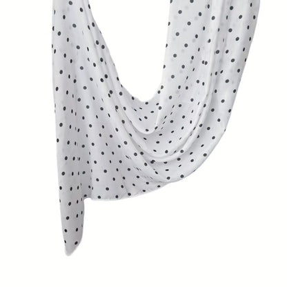 [Polyester Cotton Printing] cross-border hot selling watercolor series printed scarf double-sided penetration soft surrounding tie-dye east end
