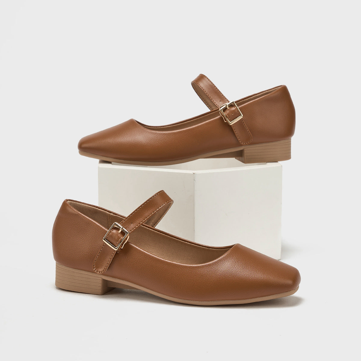 Mary Jane Heeled Shoes
