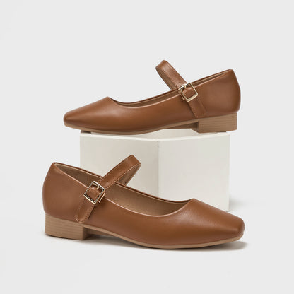Mary Jane Heeled Shoes