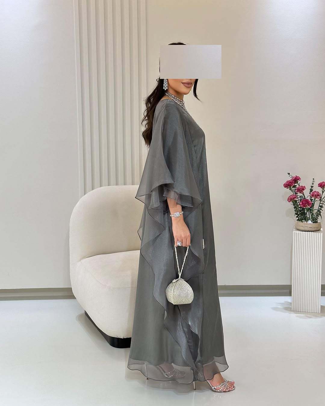 Dubai cardigan robe dress maxi skirt Middle Eastern women's cross-border loose