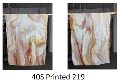 Modal cotton patterned hijab