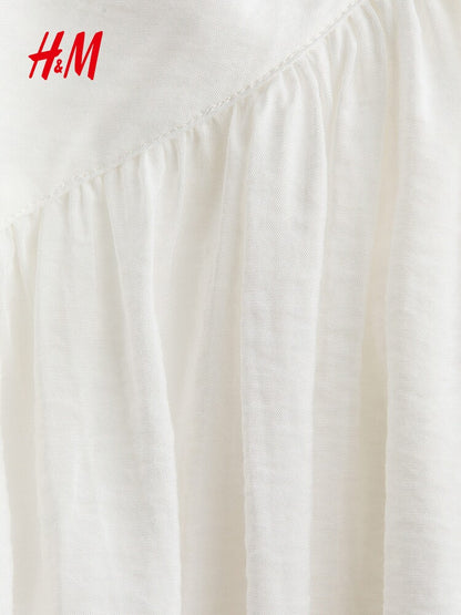 HM2026 Summer New Women's Lace-Up Decorated Midi Skirt 1327829
