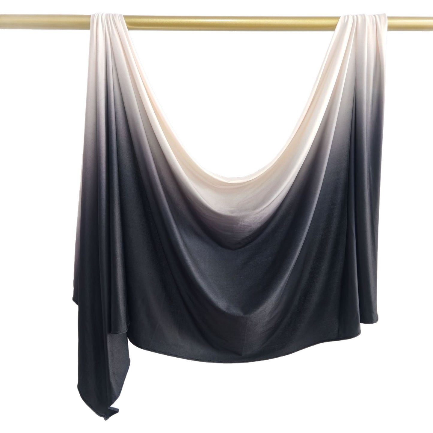 Premium liquid jersey gradient hijab