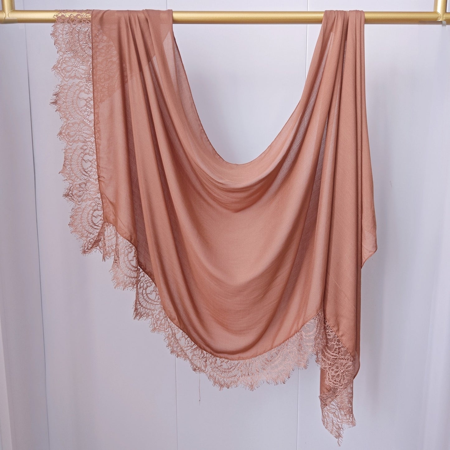 Modal Cotton Lace Hijab
