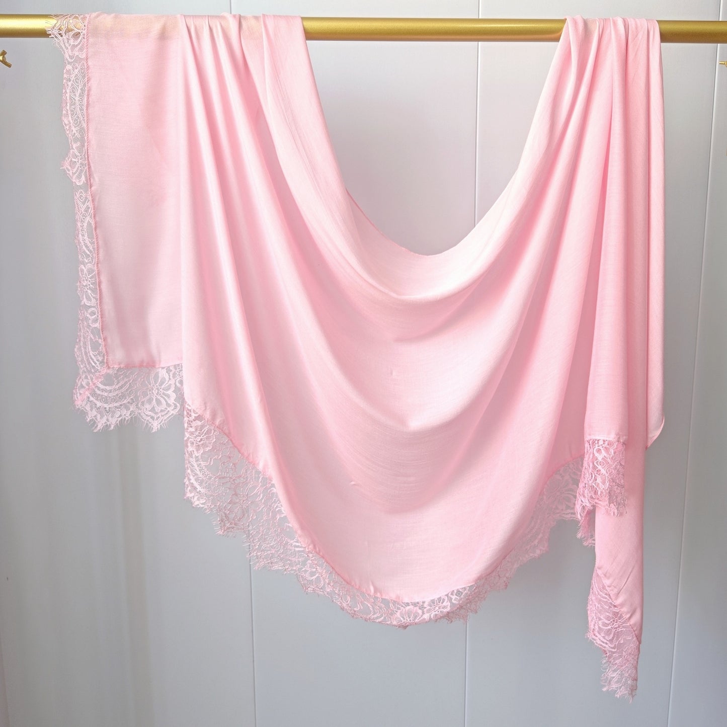 Modal Cotton Lace Hijab