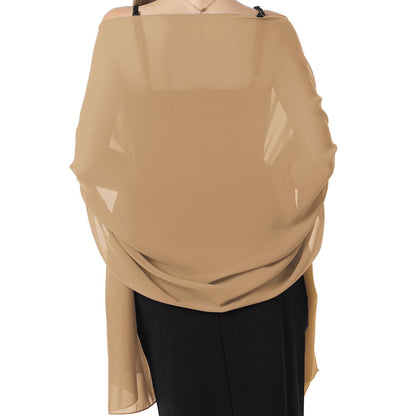 Cross-border soft chiffon scarves and evening dresses wedding shawls bridal scarves women's silk scarves travel sunscreen scarves