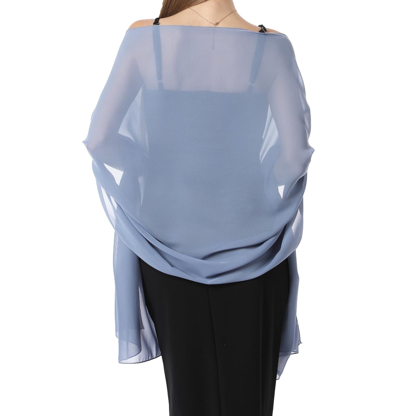 Cross-border soft chiffon scarves and evening dresses wedding shawls bridal scarves women's silk scarves travel sunscreen scarves
