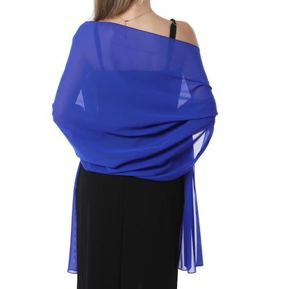 Cross-border soft chiffon scarves and evening dresses wedding shawls bridal scarves women's silk scarves travel sunscreen scarves