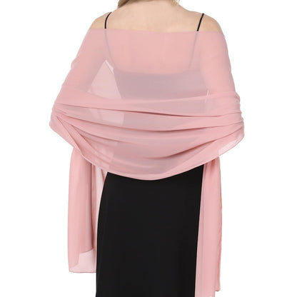 Cross-border soft chiffon scarves and evening dresses wedding shawls bridal scarves women's silk scarves travel sunscreen scarves