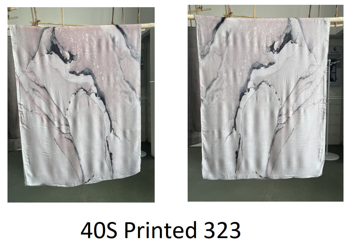 Modal cotton patterned hijab