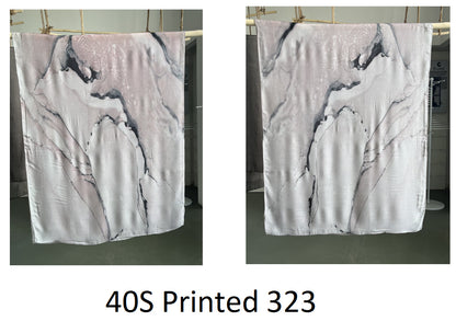 Modal cotton patterned hijab