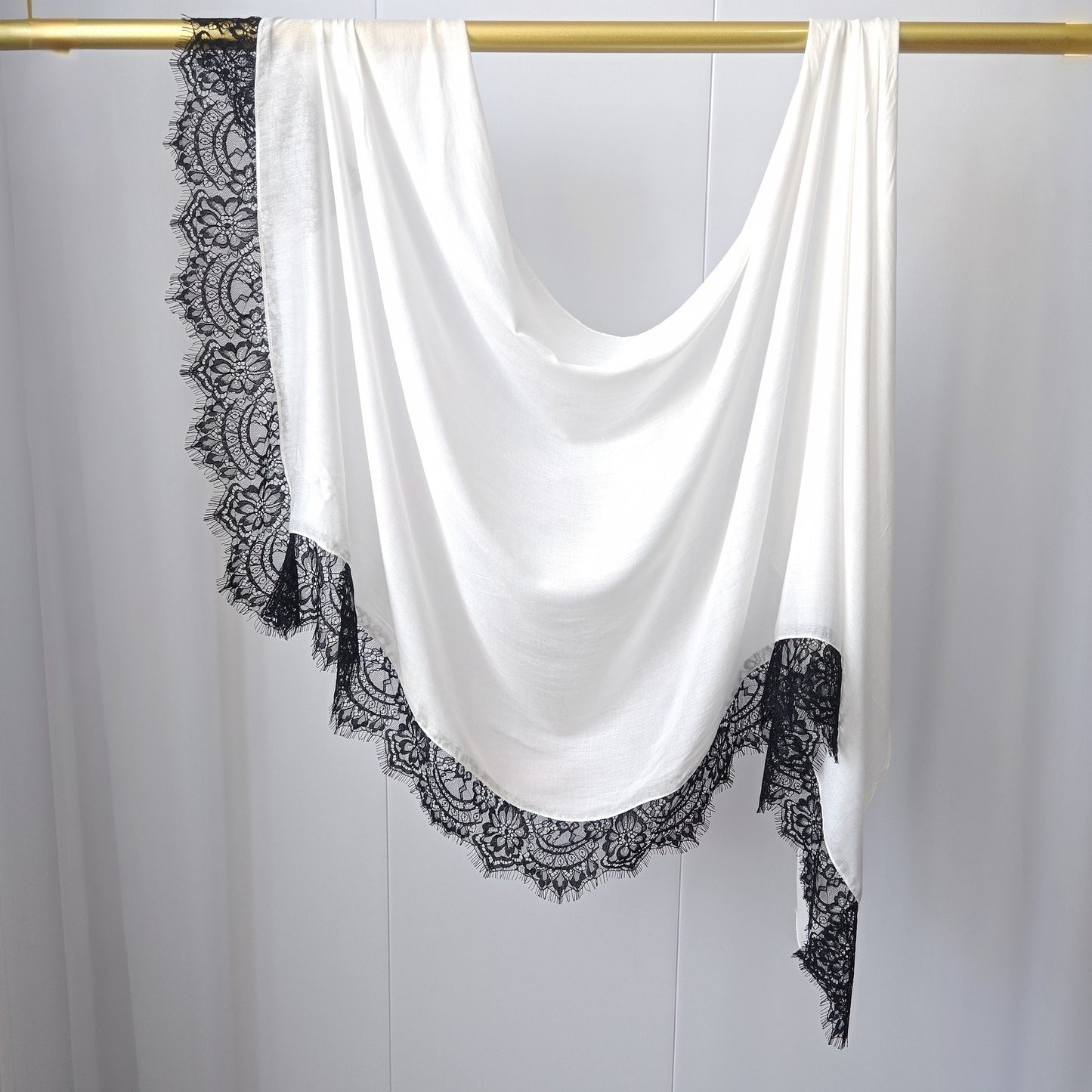 Modal cotton lace modal hijab
