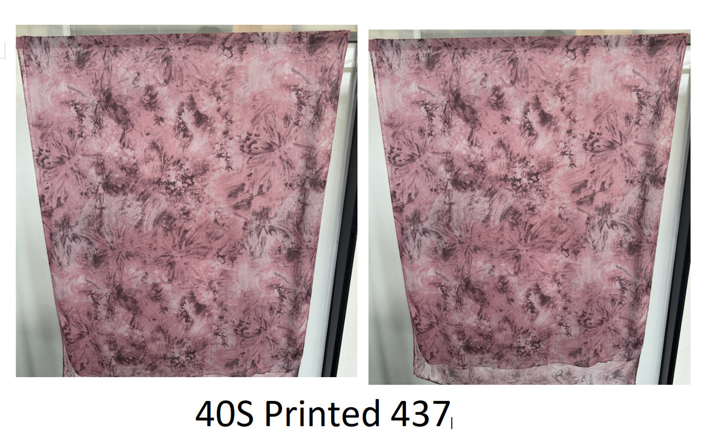 Modal cotton patterned hijab