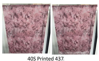 Modal cotton patterned hijab