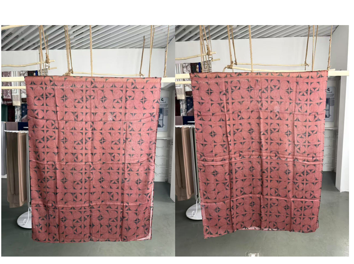 Modal cotton patterned hijab