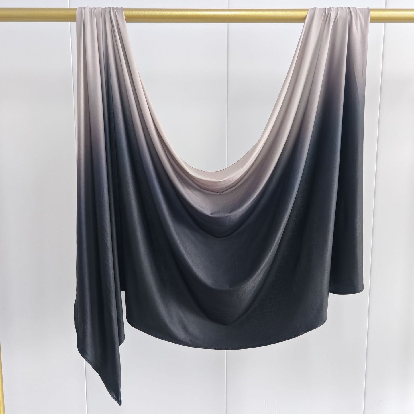 Premium liquid jersey gradient hijab