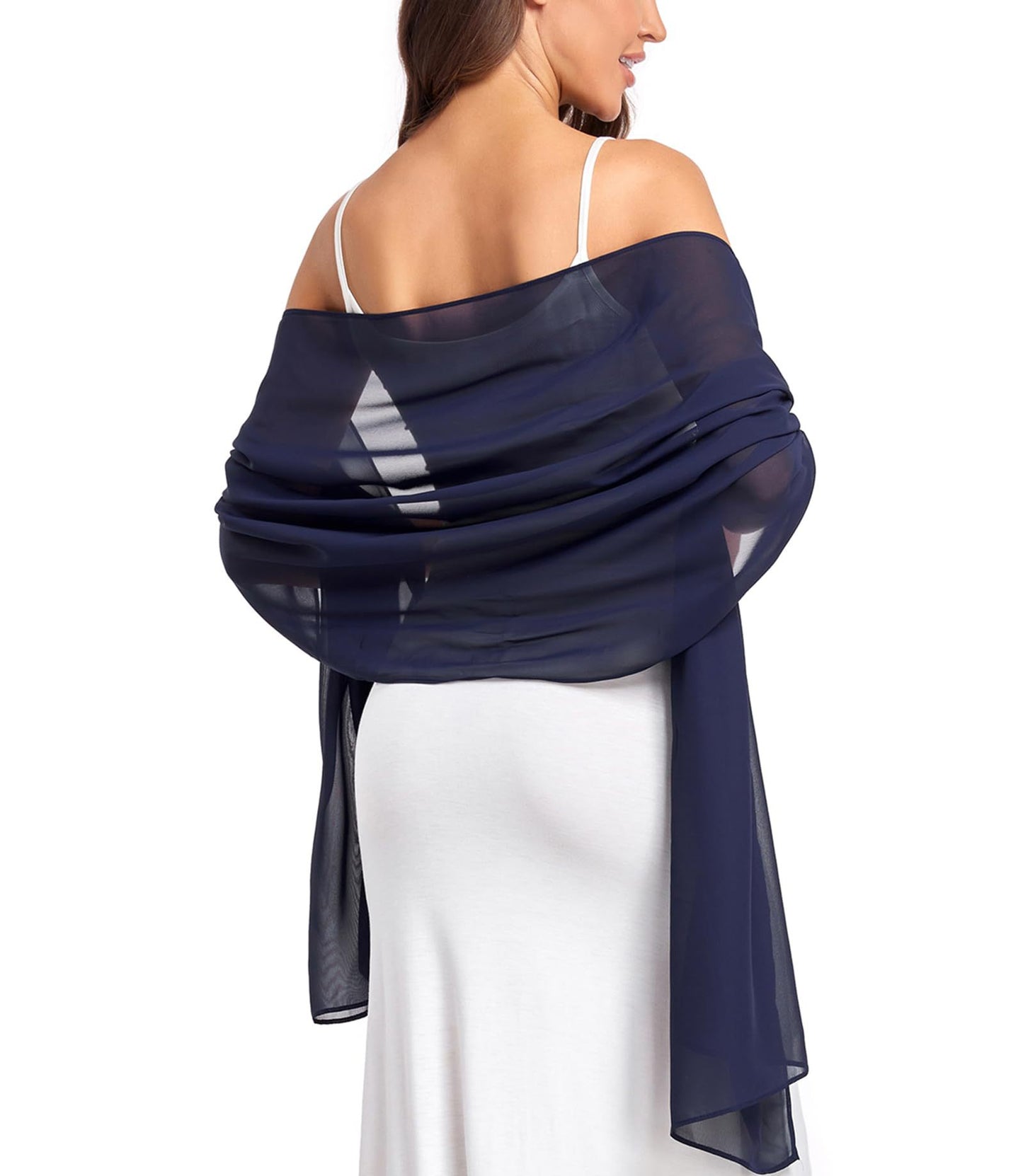 Cross-border soft chiffon scarves and evening dresses wedding shawls bridal scarves women's silk scarves travel sunscreen scarves