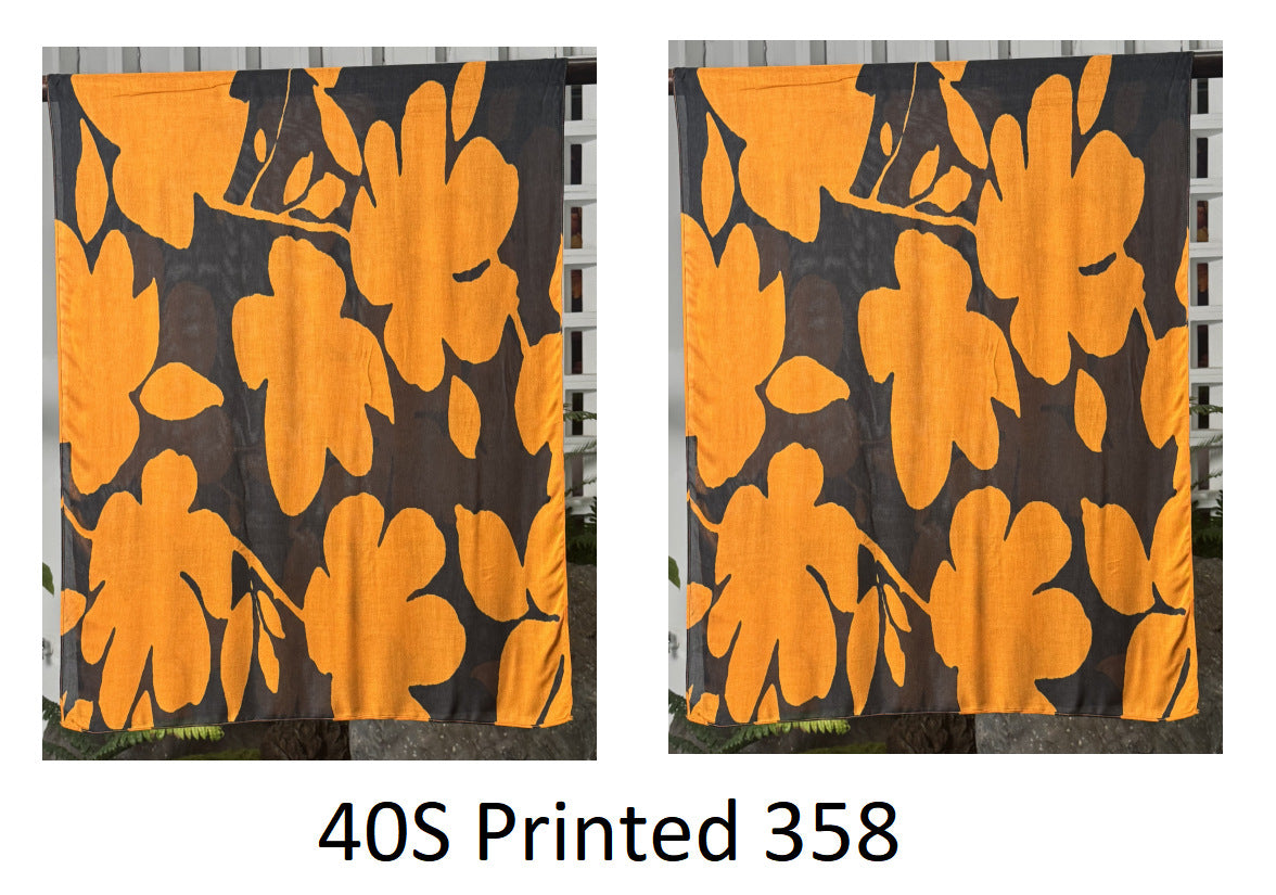 Modal cotton patterned hijab