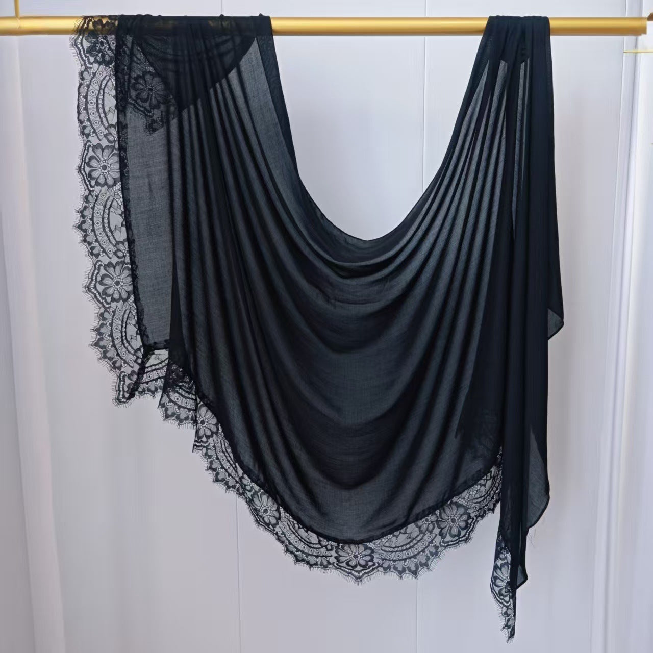 Modal cotton lace modal hijab