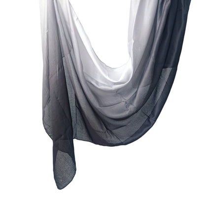 [Polyester Cotton Printing] cross-border hot selling watercolor series printed scarf double-sided penetration soft surrounding tie-dye east end