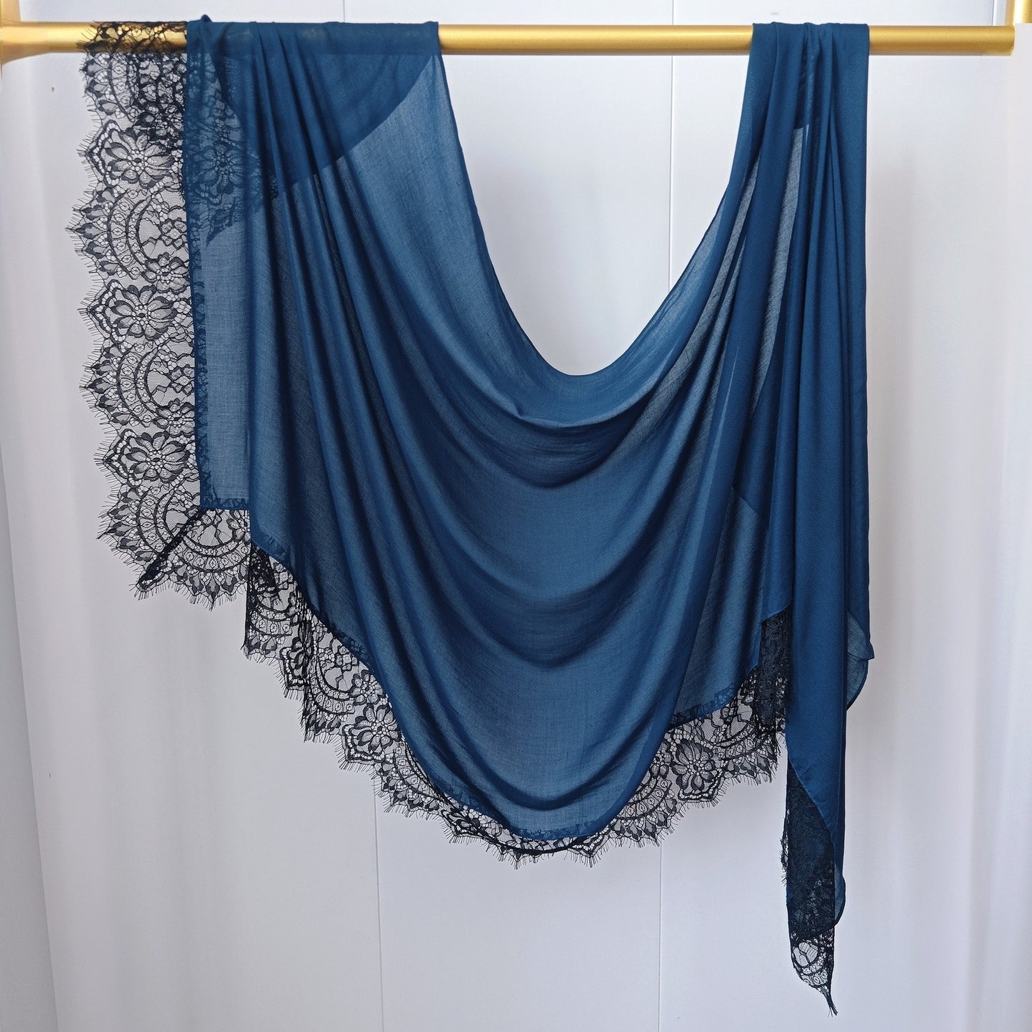 Modal cotton lace modal hijab