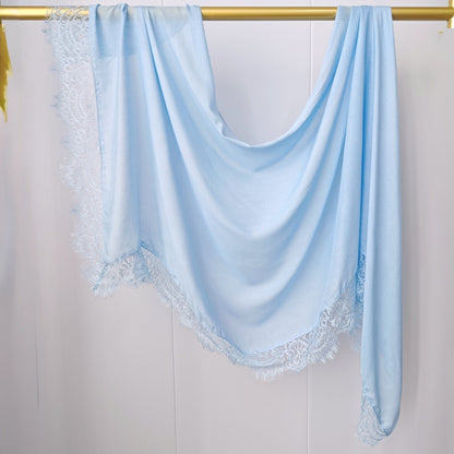 Modal Cotton Lace Hijab