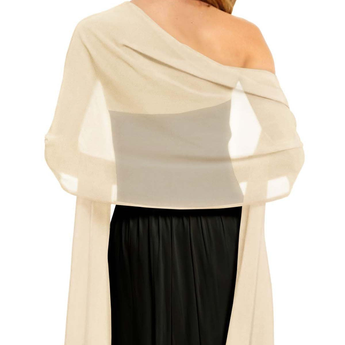 Cross-border soft chiffon scarves and evening dresses wedding shawls bridal scarves women's silk scarves travel sunscreen scarves