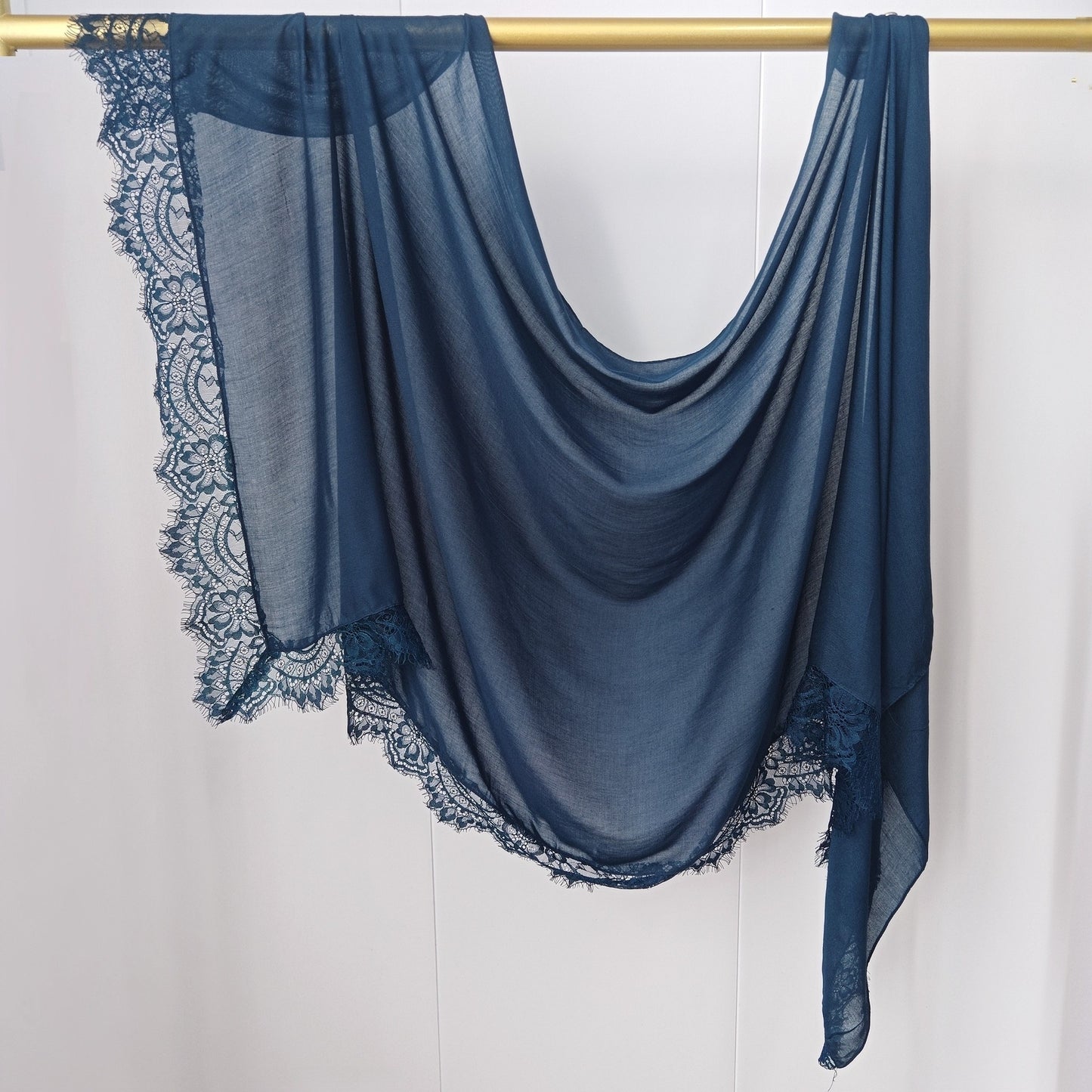 Modal Cotton Lace Hijab