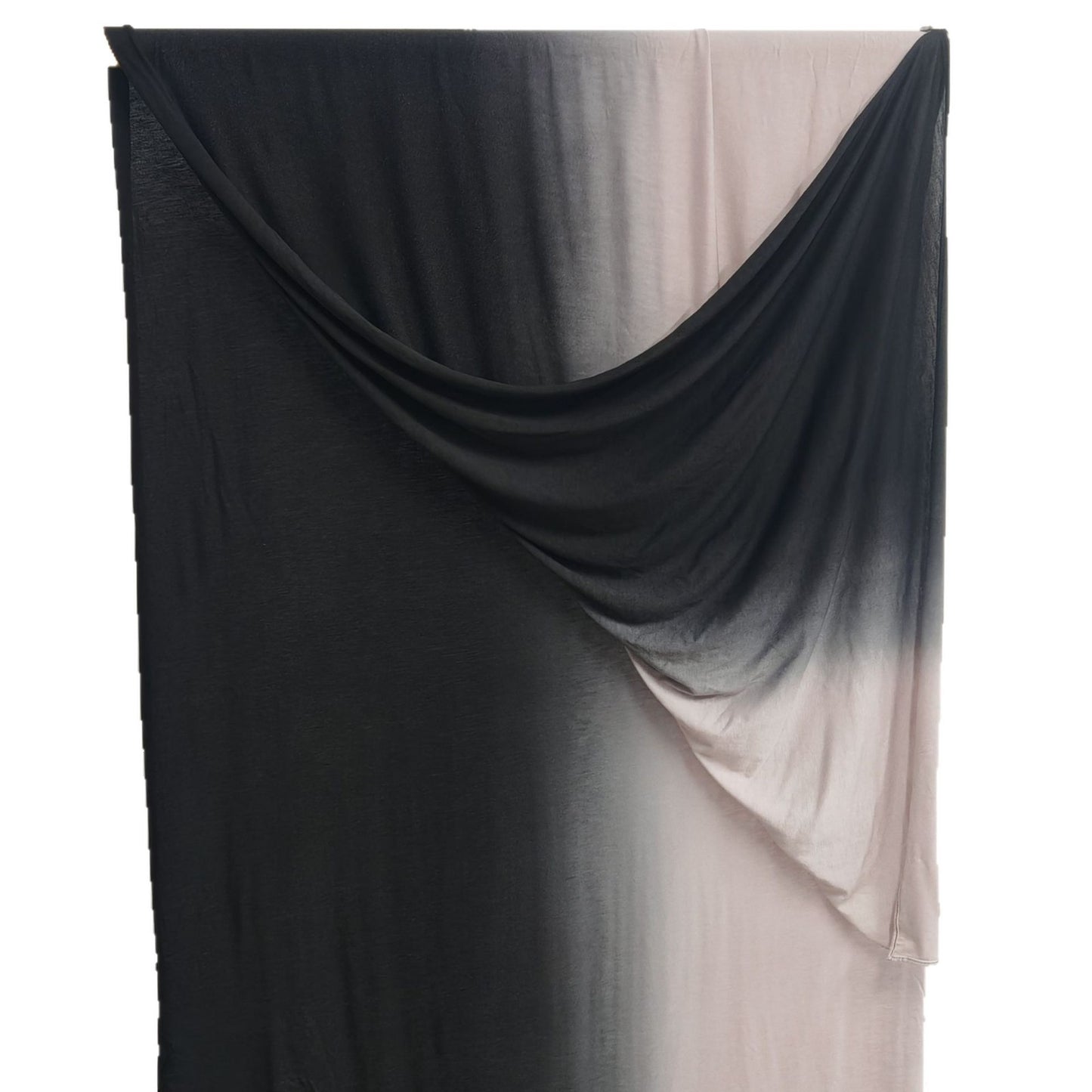 [Glossy cotton gradient double-sided gradient] cross-border new product high-quality silk towel Ombré Jersey Hijab