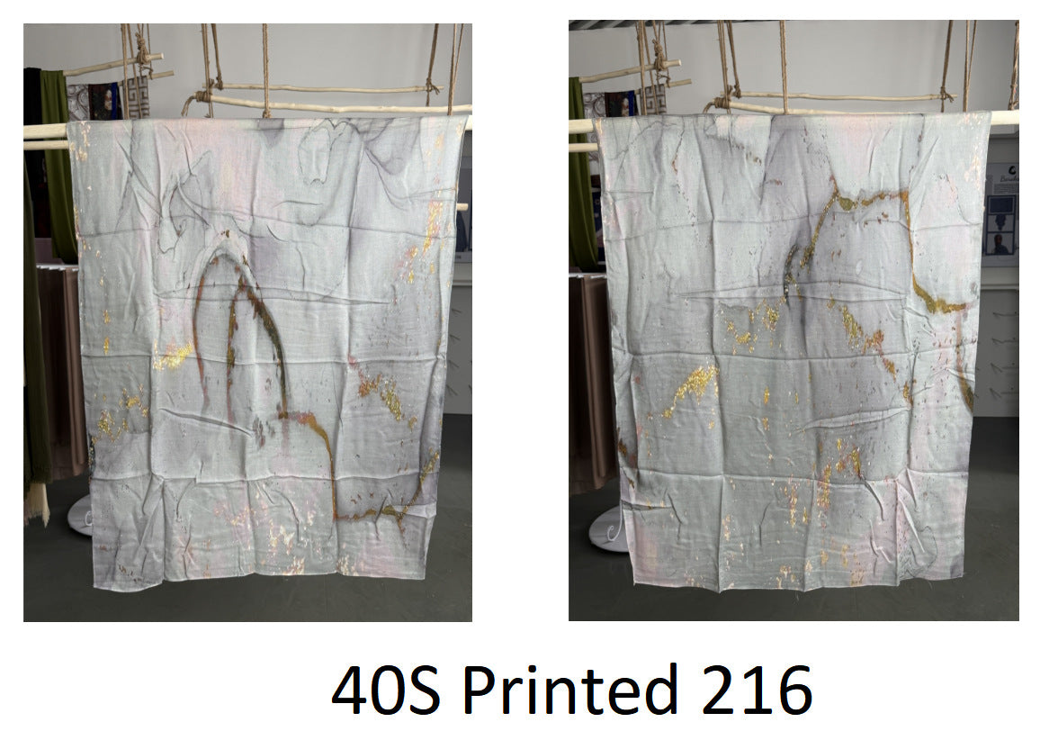 Modal cotton patterned hijab