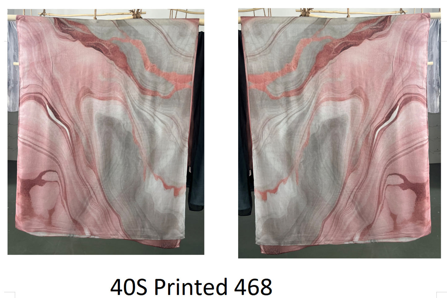 Modal cotton patterned hijab