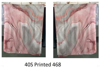 Modal cotton patterned hijab