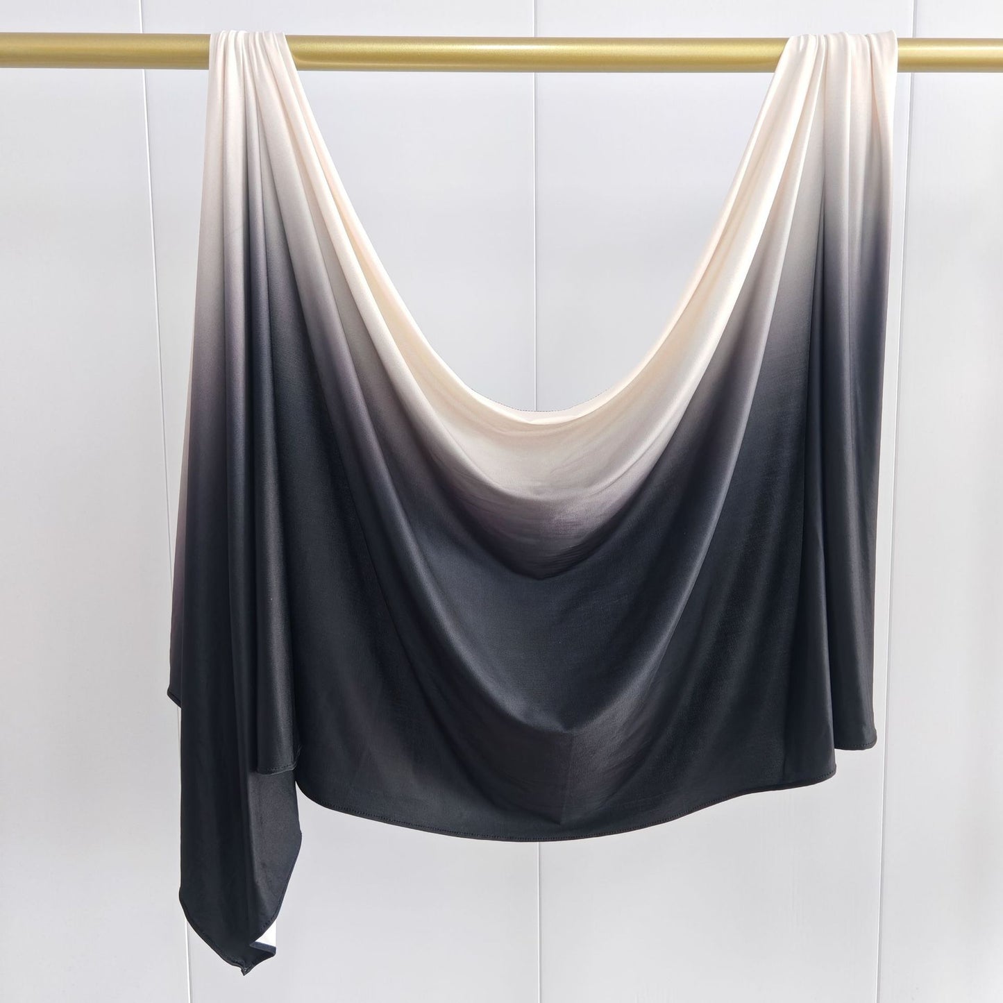 Premium liquid jersey gradient hijab