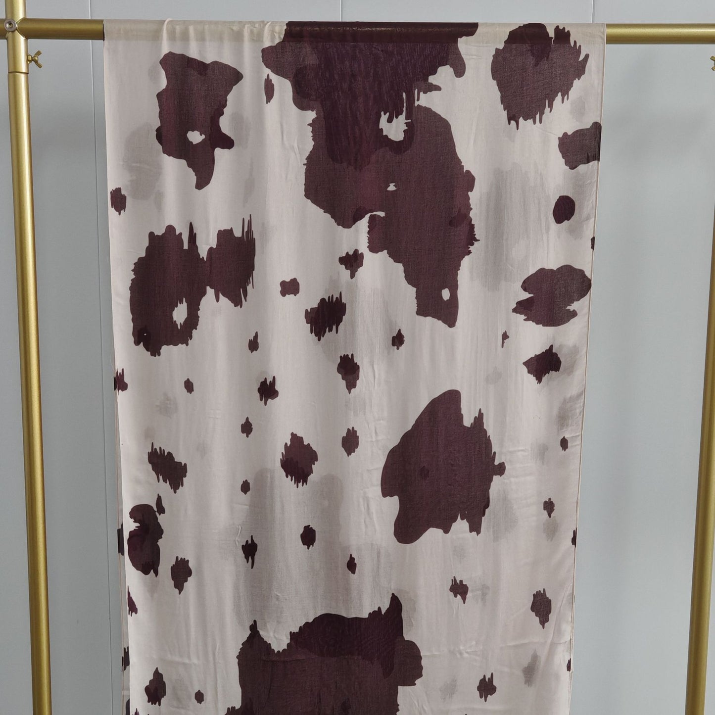 [Modal 40-count double-sided print] Modal print bohemian fashion watercolor marble print