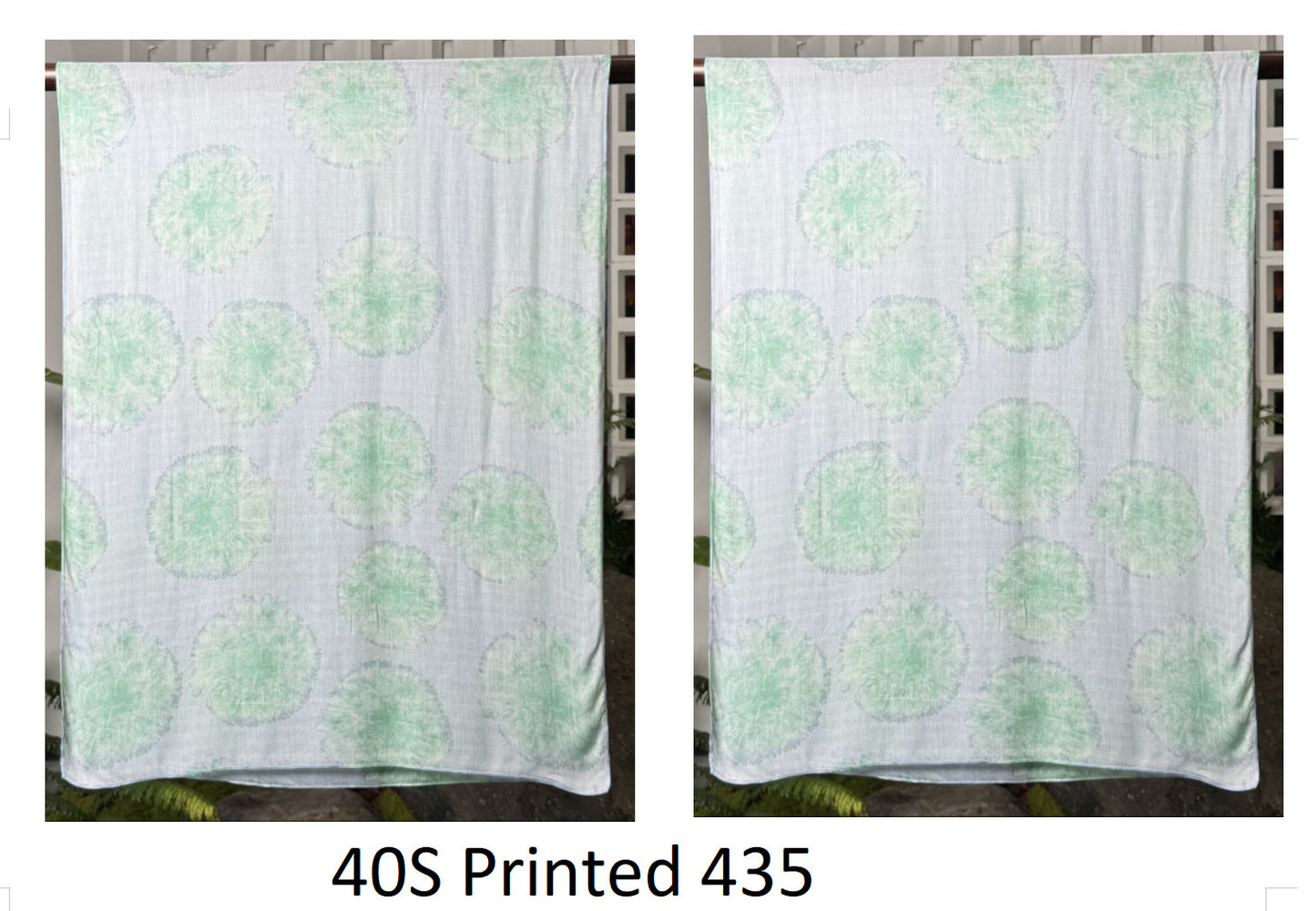 Modal cotton patterned hijab