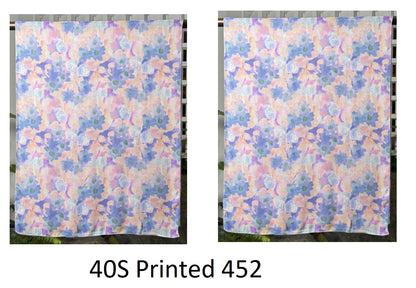 Modal cotton patterned hijab