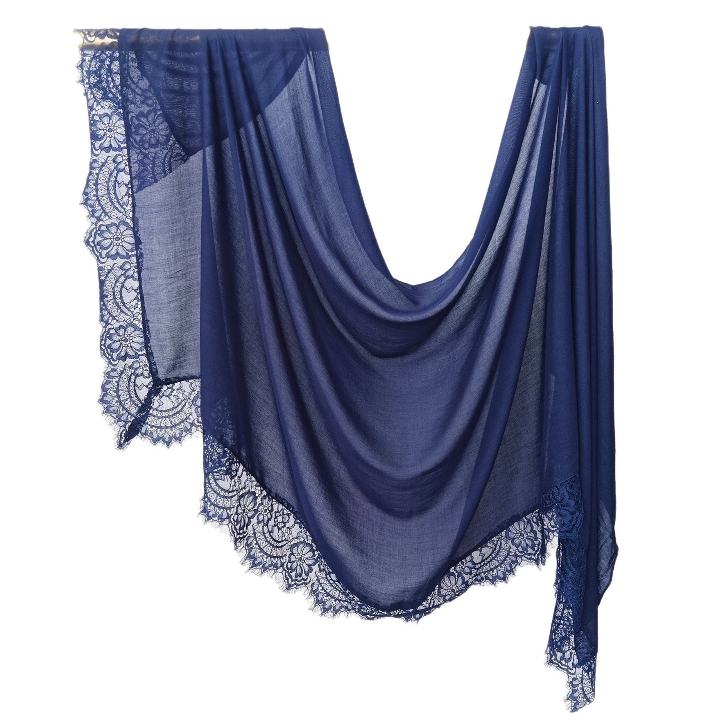 Modal cotton lace modal hijab