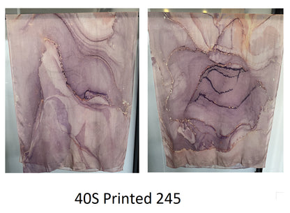 Modal cotton patterned hijab