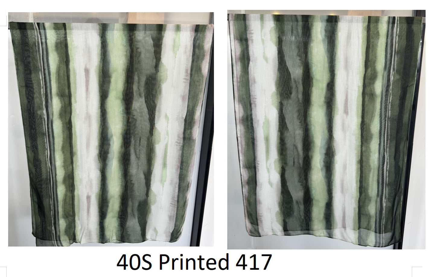 Modal cotton patterned hijab
