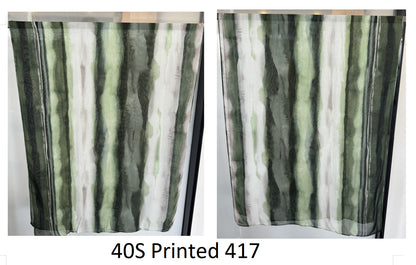 Modal cotton patterned hijab