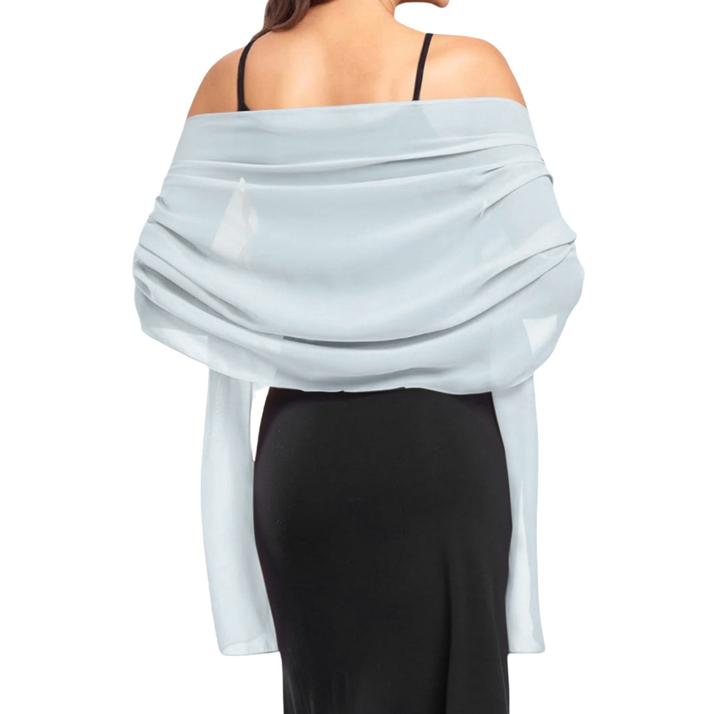 Cross-border soft chiffon scarves and evening dresses wedding shawls bridal scarves women's silk scarves travel sunscreen scarves