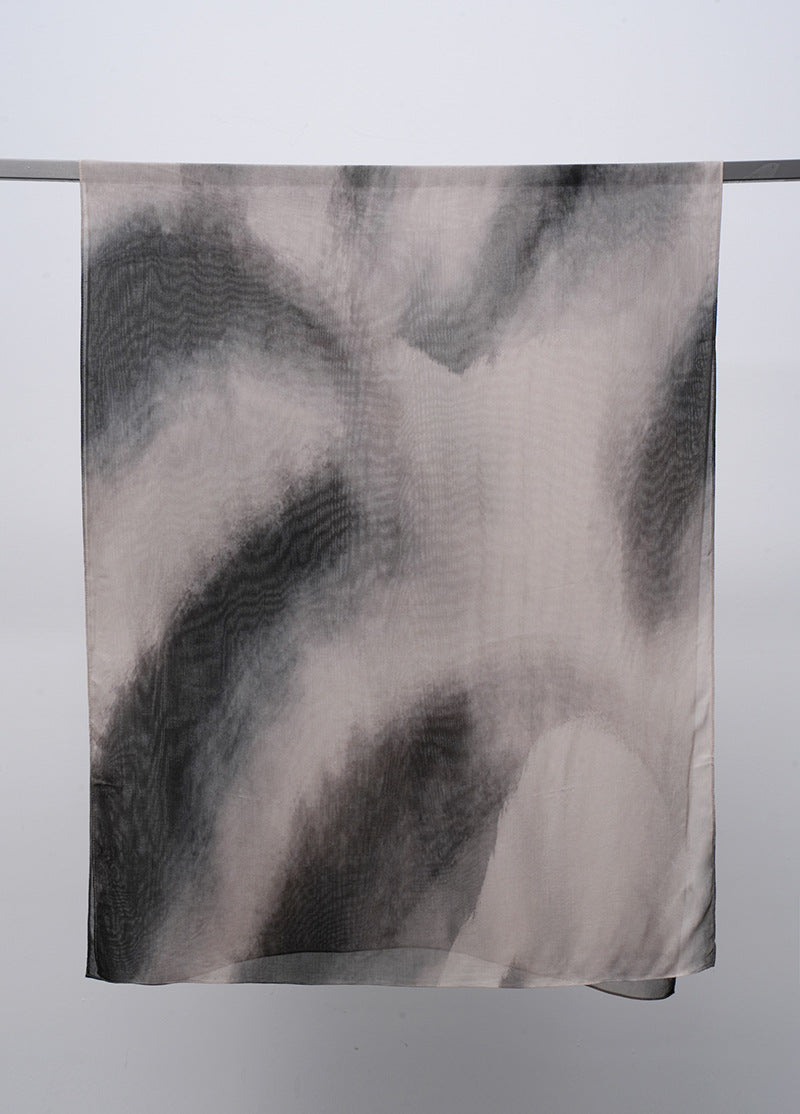 Modal cotton patterned hijab