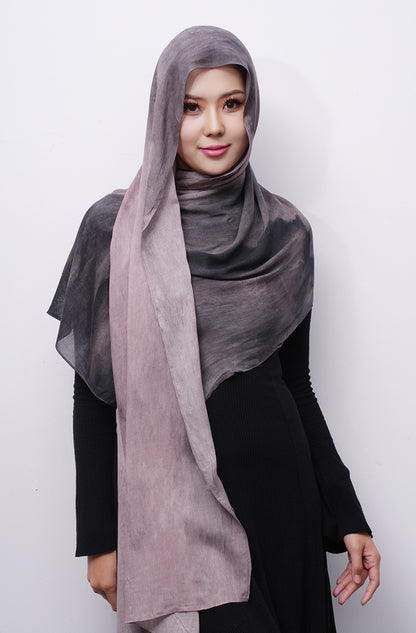 Modal cotton patterned hijab