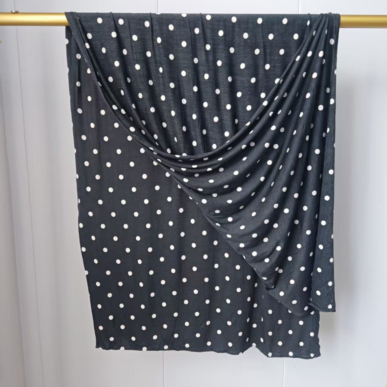 [Mercerized Cotton Double-sided Print] 145g High Quality Mercerized Cotton Boho Style Fashion Watercolor Print Scarf