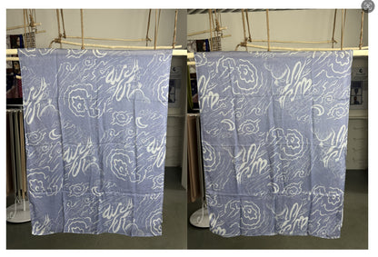 Modal cotton patterned hijab