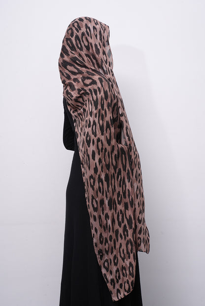 Modal cotton patterned hijab